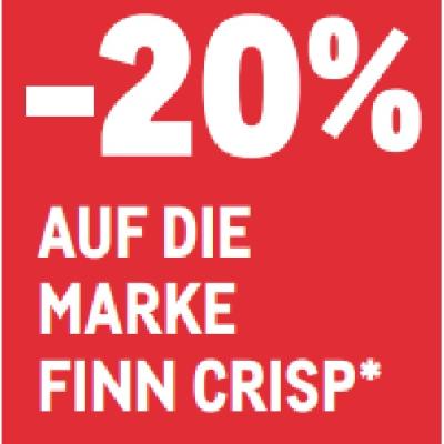 -20% AUF DIE MARKE FINN CRISP METRO