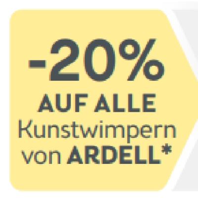 -20% AUF ALLE Kunstwimpern von ARDELL BIPA