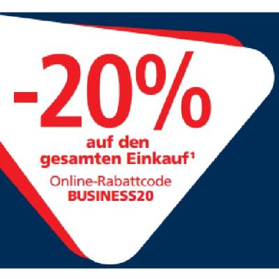 Business Days: -20% auf den gesamten Einkauf PAGRO