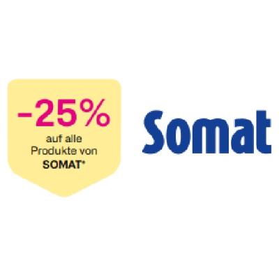 -25% auf alle Produkte von SOMAT BIPA
