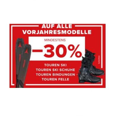 Promotion Bild von MINDESTENS -30% AUF ALLE VORJAHRESMODELLE TOUREN SKI, TOUREN SKI SCHUHE, TOUREN BINDUNGEN, TOUREN FELLE HERVIS