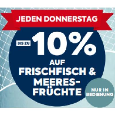 JEDEN DONNERSTAG BIS ZU -10% AUF FRISCHFISCH & MEERESFRÜCHTE BILLA PLUS