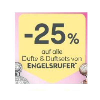 Promotion Bild von -25% auf alle Dufte & Duftsets von ENGELSRUFER BIPA