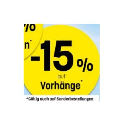 Promotion Bild von -15% auf Vorhänge Betten Reiter