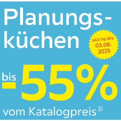 Promotion Bild von Planungsküchen bis -55% vom Katalogpreis Möbelix