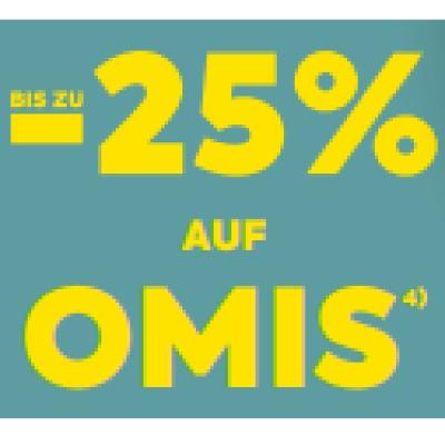 BIS ZU -25% AUF OMIS BILLA PLUS