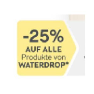-25% AUF ALLE Produkte von WATERDROP BIPA
