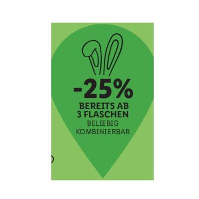 Promotion Bild von -25% BEREITS AB 3 FLASCHENBELIEBIG KOMBINIERBAR Lidl