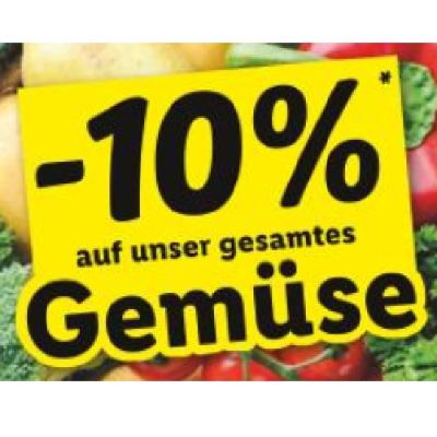Promotion Bild von -10% auf unser gesamtes Gemüse Lidl