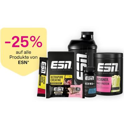 -25% auf alle Produkte von ESN BIPA