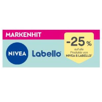 Promotion Bild von -25% auf alle Produkte von NIVEA & LABELLO BIPA
