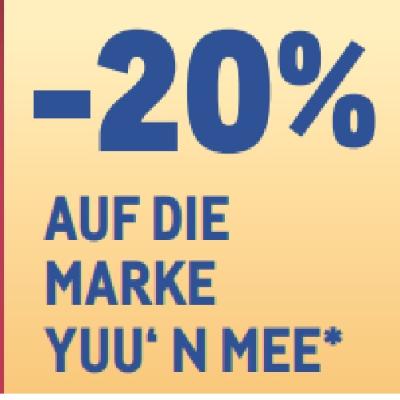 -20% AUF DIE MARKE YUU‘ N MEE METRO