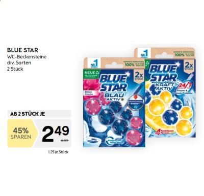 Promotion Bild von ab 2 Stk. Aktionspreis beim Kauf von Blue Star DUO Beckensteine, div. Sorten (Aktiver Verkauf 2. Woche) BIPA