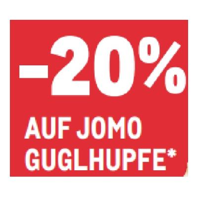 -20% AUF JOMO GUGLHUPPE METRO