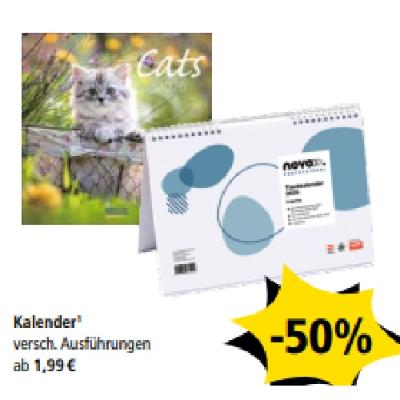 -50% Kalender PAGRO & LIBRO