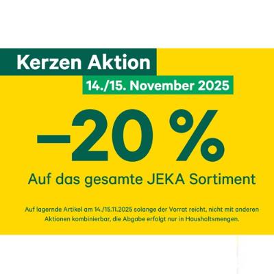 –20% Auf das gesamte JEKA Sortiment BayWa