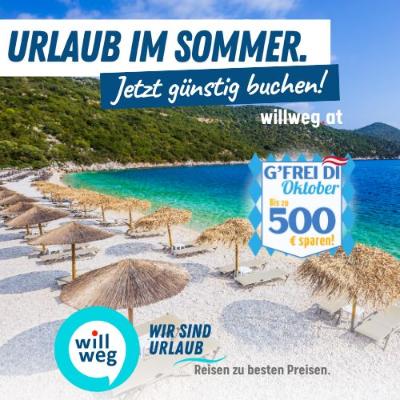 Urlaub im Sommer mit willweg.at