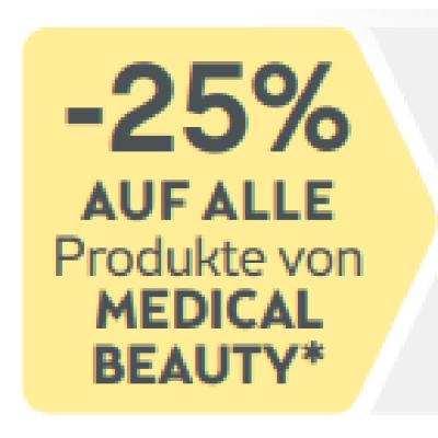 -25% auf alle Produkte von Medical Beauty BIPA