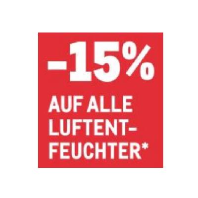Promotion Bild von -15% AUF ALLE LUFTENTFEUCHTER METRO