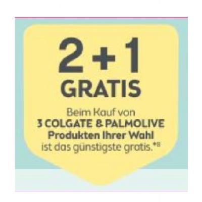 Promotion Bild von 2+1 GRATIS Beim Kauf von 3 COLGATE & PALMOLIVE Produkte Ihrer Wahl ist das günstigste gratis BIPA