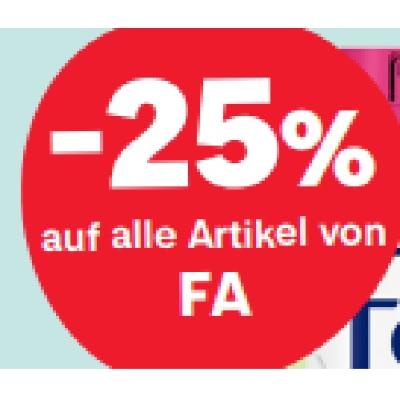 Promotion Bild von -25% auf alle Artikel von FA MPREIS