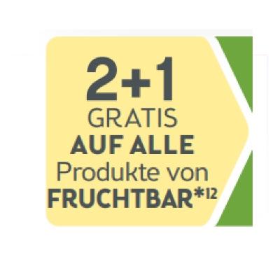 Promotion Bild von 2+1 GRATIS AUF ALLE Produkte von FRUCHTBAR BIPA