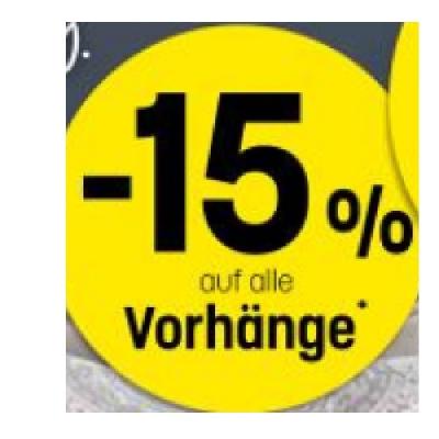 Promotion Bild von -15% auf alle Vorhänge Betten Reiter