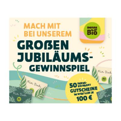 Bild von GEWINNSPIEL 50 x 100 € Denns BioMarkt Gutscheine