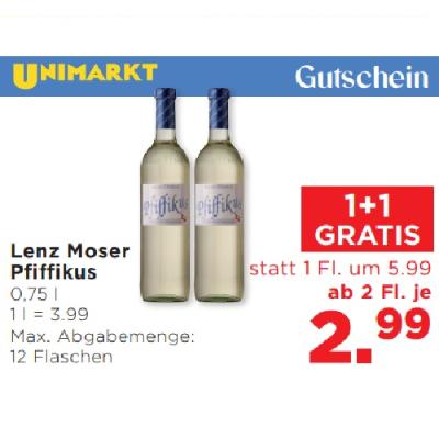 Prospekt von Unimarkt