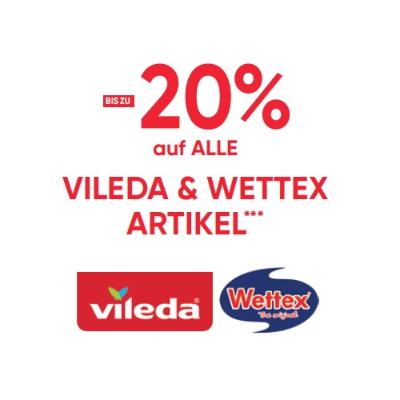 BIS ZU -20% auf ALLE VILEDA & WETTEX ARTIKEL Maximarkt