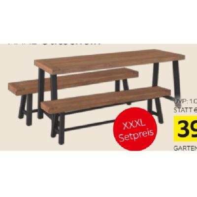 Ambia Garden Gartenset 3-teilig 16680033/13,17 je 399€ XXXLutz