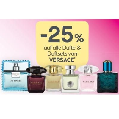-25% auf alle Düfte & Duftsets von VERSACE BIPA