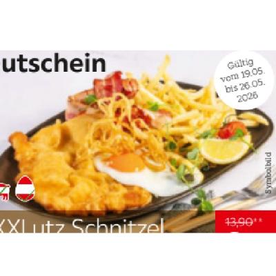 XXXLutz Schnitzel „Bauernart“ je 8.90€ XXXLutz