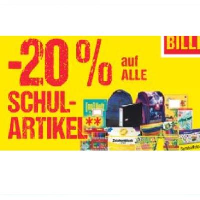Bild von -20% auf ALLE SCHULARTIKEL Maximarkt