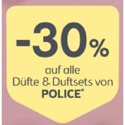 Promotion Bild von -30% auf alle Düfte & Duftsets von POLICE BIPA
