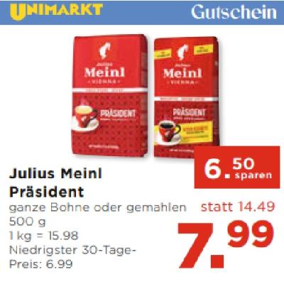 Prospekt von Unimarkt