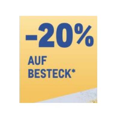 -20% AUF BESTECK METRO