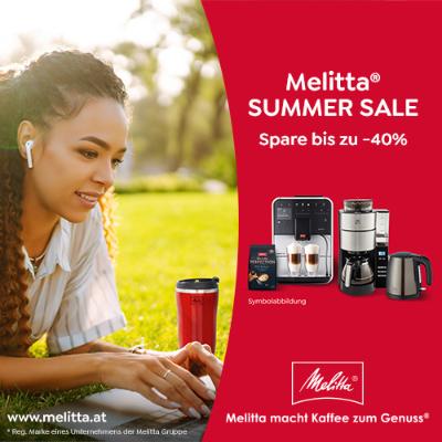 Promotion Bild von -40% sparen beim Summer Sale von Melitta®