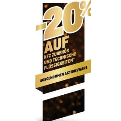 Bild von -20% AUF KFZ ZUBEHÖR UND TECHNISCHE FLÜSSIGKEITEN AUSGENOMMEN AKTIONSWARE METRO