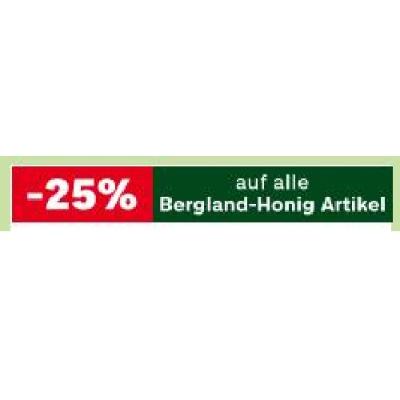 Bild von -25% auf alle Bergland-Honig Artikel MPREIS