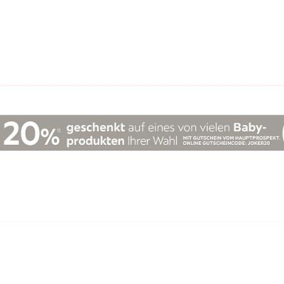 20% geschenkt auf eines von vielen Babyprodukten Ihrer Wahl XXXLutz