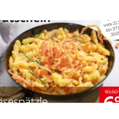 Käsespätzle je 6.90€ XXXLutz