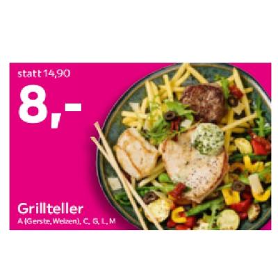 Grillteller Je 8€ mömax