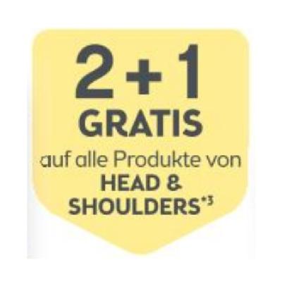 Promotion Bild von 2+1 GRATIS auf alle Produkte von HEAD & SHOULDERS BIPA