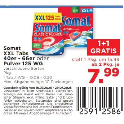 Prospekt von Unimarkt