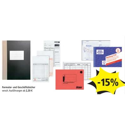 Formular- und Geschäftsbücher -15% PAGRO & LIBRO
