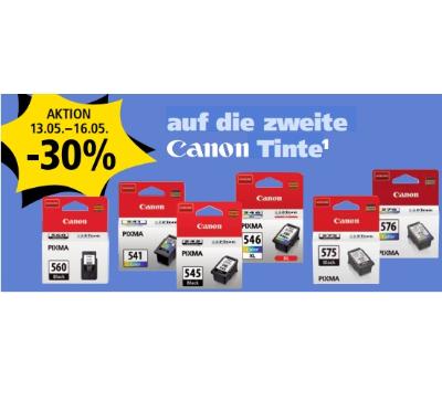 -30% auf die zweite Canon Tinte PAGRO & LIBRO