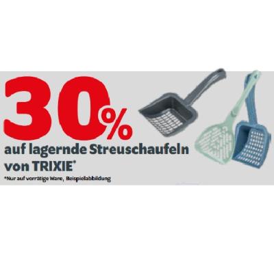Bild von 30% auf lagernde Streuschaufeln von TRIXIE DAS FUTTERHAUS
