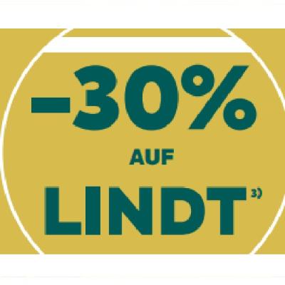-30% AUF LINDT BILLA PLUS