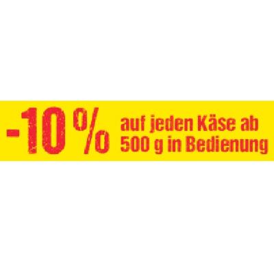 -10% auf jeden Käse ab 500 g in Bedienung Maximarkt